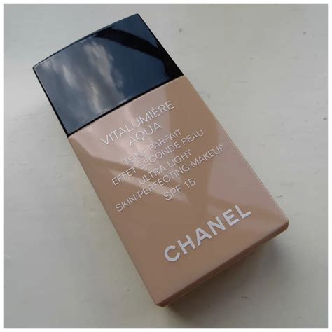 chanel vitalumiere aqua beige rose sienne|vitalumière aqua ultralight foundation.